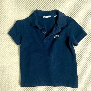 Lacoste little boys polo. 2t. Good condition